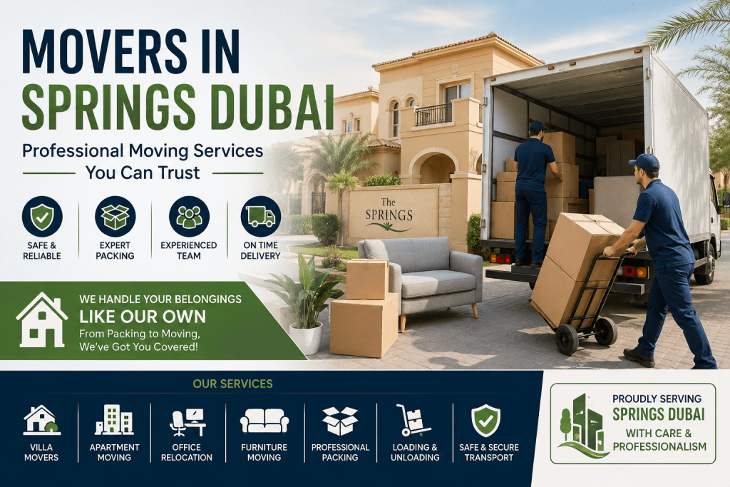 Movers in Springs Dubai