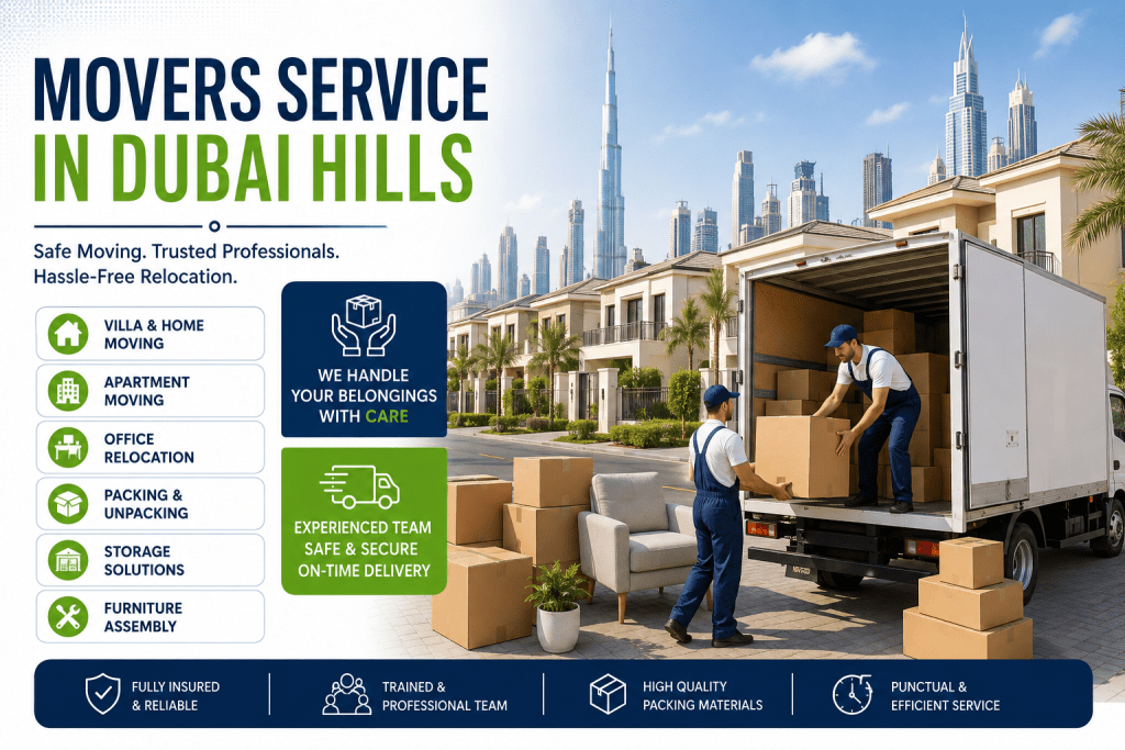 Movers Service in Dubai Hills